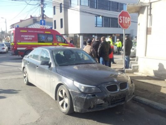 Accident rutier în Faleză Nord
